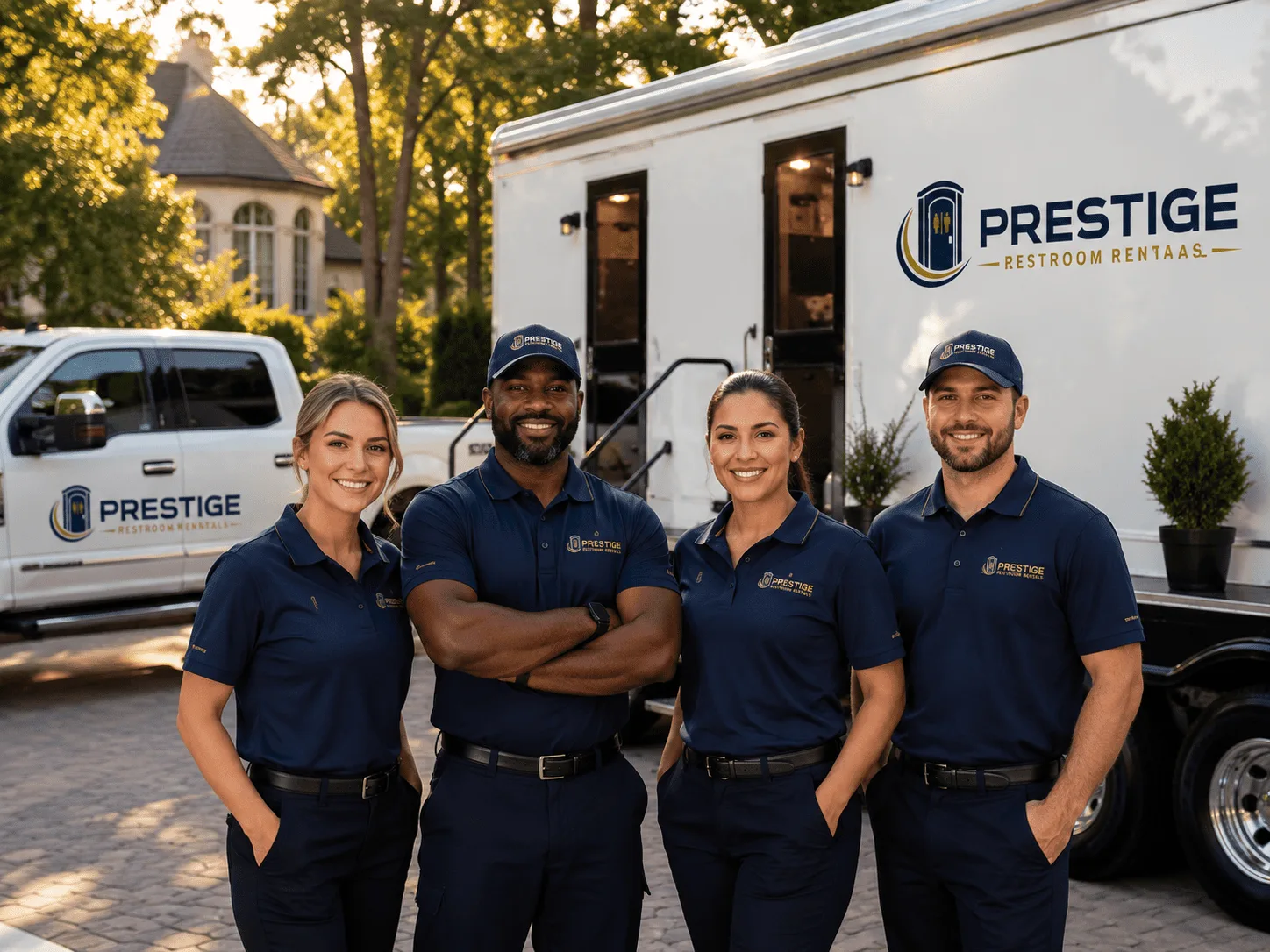 Trusted Luxury Portable Restrooms company in Hampton, IL